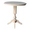 International Concepts Round 36 in Rd Top Pedestal Table, 12 in Leaf, 40.9 inH, Adjustable Height, Unfinished, 36 in W, Wood K-36RXT-11P-2 - alternate 5